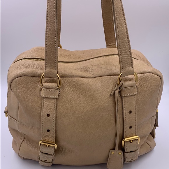 Authentic Prada Cervo DEER SKIN Shoulder Tote - Picture 10 of 16